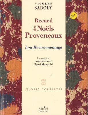 RECUEIL DES NOELS PROVENCAUX